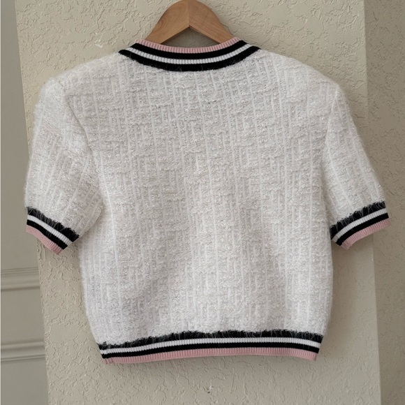 BALMAIN NEW BLOUSE authentic 100% size 8 - Picture 5 of 13